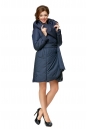 Женское пальто из текстиля с капюшоном 8001951-2