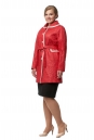 Женское пальто из текстиля с воротником 8016703