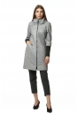 Женское пальто из текстиля с воротником 8017276-2