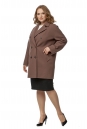 Женское пальто из текстиля с воротником 8019203-2