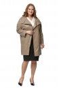 Женское кожаное пальто из натуральной кожи с воротником 8019257