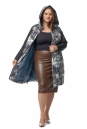 Женское пальто из текстиля с капюшоном 8021480-4