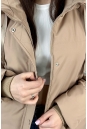 Куртка женская из текстиля с капюшоном 8024029-7