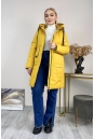 Женское пальто из текстиля с капюшоном 8024107-4